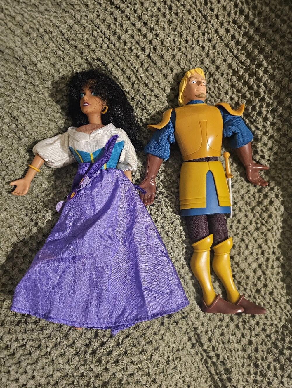 Disney Burger King Collab Dolls Hunchback Of Notre Dame Esmeralda Phoebus